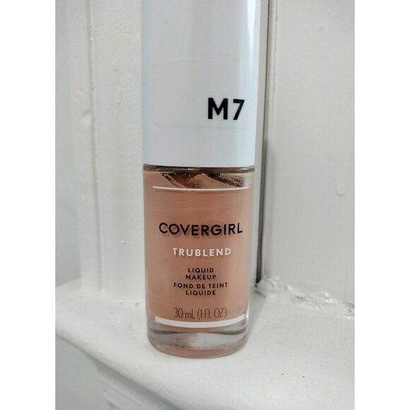 Covergirl TruBlend Hydrating Liquid Foundation M7 Soft Honey Tru Blend Makeup x1 - Picture 2 of 10